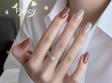 ファンシー 新宿店(Fancy)/クリスマス/冬ネイル/ツイード