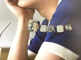 マーブルフットネイル