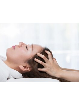 ヘッドスパで癒されたい