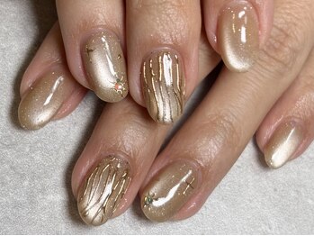 ノク(NOKU)の写真/【パラジェル/フィルイン対応】ショート爪が主役の美フォルム☆丁寧なカウンセリングで理想の指先が叶う♪