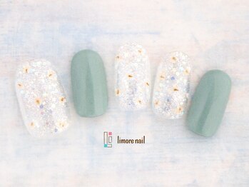 リモアネイル(limore nail)/ラメフラワー☆