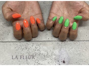 ラ フルール(La Fleur)/ネイルモデル ワンカラー