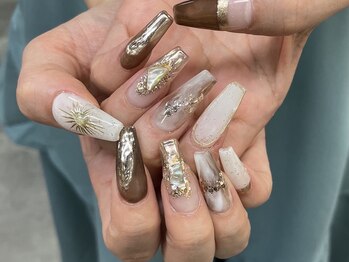 イビズ 新宿店(eviz)/スカルプニュアンスネイル