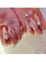 シンデレラネイル(CINDERELLA NAIL)/【チップ長さだしネイル】