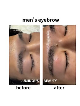 ルミナスビューティー(LUMINOUS BEAUTY)/似合わせ！！メンズアイブロウ♪