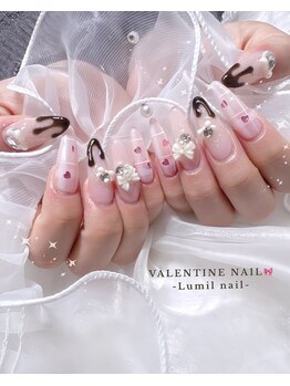 ルミール ネイル(Lumil nail)/バレンタインネイル
