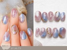 NICENAIL/ジェルネイル/パラジェル/フィルイン/マグネット/長さだし/春日部駅前店/60種類から選ぶトレンドネイル