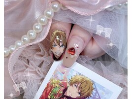 痛ネイル クマ ハート