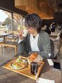 エーダブトーキョー 恵比寿店(Awww! tokyo)&nbsp;休日はカフェに行くこともあります。