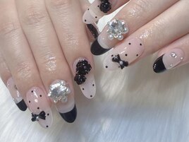 ドットフレンチネイル