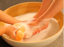 ののじ 大通店/大人気の足湯オプション♪