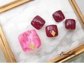 (1153)大人マーブルFootネイル