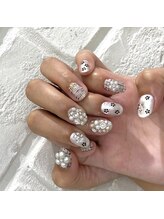 グラマラス プレジール 中野店(glamourous plaisir)/ツイードネイル