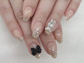 ディーネイル 四条烏丸(D-nail)/【山田】ラメグラデーション☆