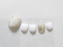 ネイルサロン アミュゼ/定額デザインフットジェル