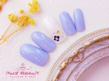 アイラッシュ アンド ネイル リボン 池袋店(RibboN)/[2098]プチ◎押し花