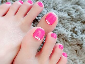 ルアナ(LUANA)の写真/思わず魅せたくなる素足に♪【ワンカラー+1色サービス☆フィルインOK！¥6,480】新規他店オフ無料★