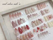 ミリア(mili'a)の雰囲気（ネイルデザインの種類が豊富！定期的な新作で飽きないと好評☆）