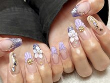 ネイルカレッジアンドサロン ナチュレ(nailcollege&salon NATURE)の雰囲気（持ち込みアートOK。スカルプ.チップも付け放題メニューあります）