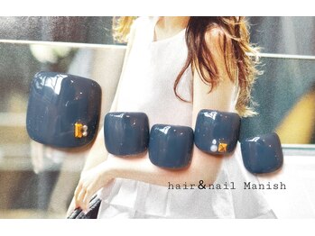 ヘアーアンドネイルマニッシュ(hair＆nail Manish)/シェラックワンカラー