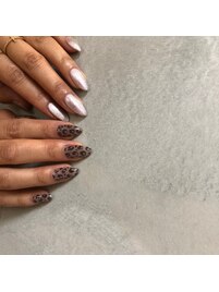 アシメアニマルネイル☆