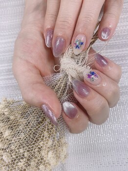 ジャスミン(Jasmine)/お花のシンプルアート