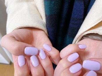 キキネイル たまプラーザ店(kikinail)/パステルパープル パラジェル