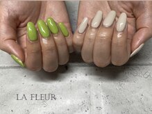 ラ フルール(La Fleur)/ネイルモデル ワンカラー