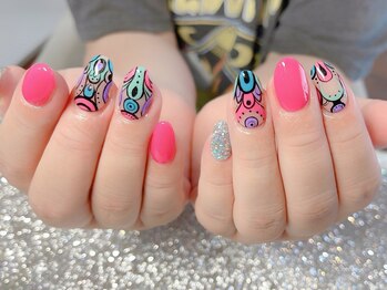 バーロ ビューティールーム(Balo Beauty Room)/手描きアート