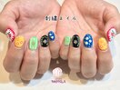【ししゅうネイル】