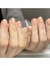 【Nail salon Tna】クリア　¥3800