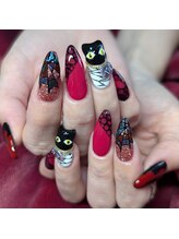 ライム(Rhyme)/ハロウィンネイル