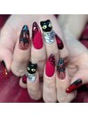 ハロウィンネイル