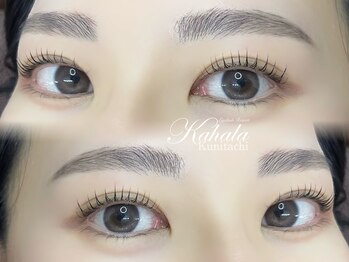 アイラッシュリゾートカハラ 国立店/アイブロウ×まつ毛カール