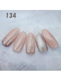 ハンドネイル：No.134