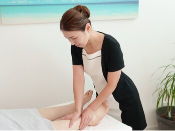 レアハレ(LeaHale)の写真/気になる部分に徹底アプローチし理想のボディラインへ導きます！リンパの流れを良くして冷え・むくみ改善◎