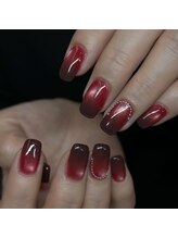 ネイルアンドアイラッシュスタジオ シュシュ(chouchou)/最旬秋冬ワンカラー×マグネット