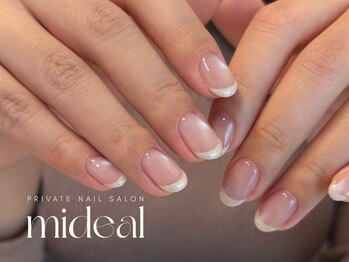 ミディール(mideal)/ホワイトラメフレンチ