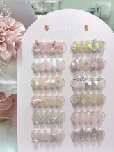 ビジューネイル(bijou nail)/４月定額ガーリーワンホンコース