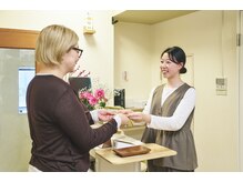 クボ鍼灸院の雰囲気（受付）