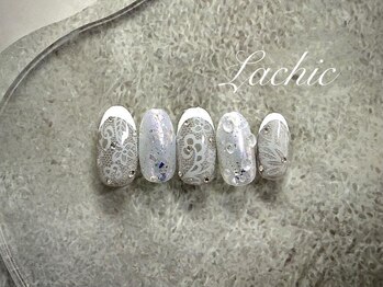 ラシック(Lachic)/乗せ放題＊レースネイル