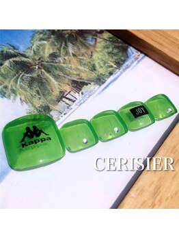 スポーティーフットジェルネイル