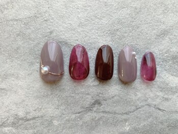 エンジェリック カラーズ(Angelic colors)/秋色ネイル