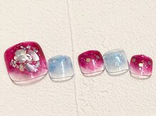 ミンクスタイル 浜松町店/【フット】カラフルニュアンス