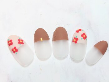 ネイルプラータ(Nail Plata)/マットフラワー【7980】