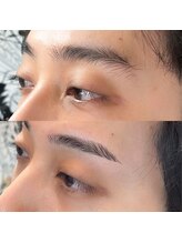 アンドスリー 原宿 表参道店(And Three)/メンズ眉毛WAXスタイリング