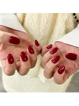 ネイルサロン エーナイン 札幌大通本店/シンプル♪ワンカラー