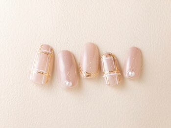 チェックネイル