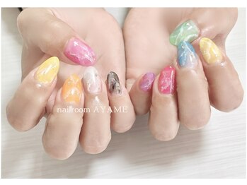 アヤメ(AYAME)/メンカラ ネイル