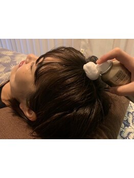 ヘッドスパで癒されたい